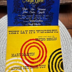 Mary Martin "ANNIE GET YOUR GUN" John Raitt / Irving Berlin 1957 Sheet Music